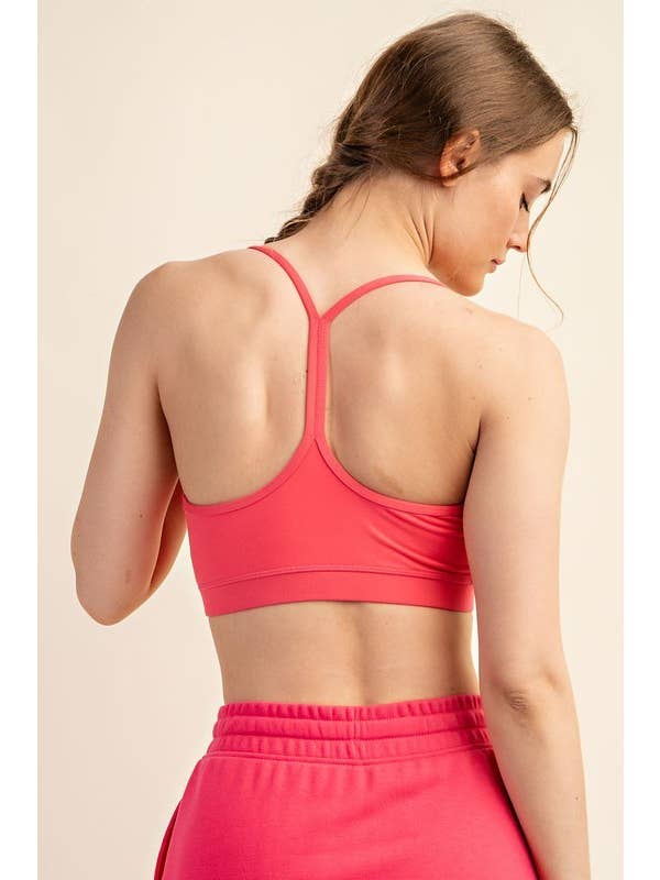 Sunday Morning - Wholesale Sports Bra - Women's - T479937 RACER BACK RECYCLED BUTTER SOFT BRA TOP14