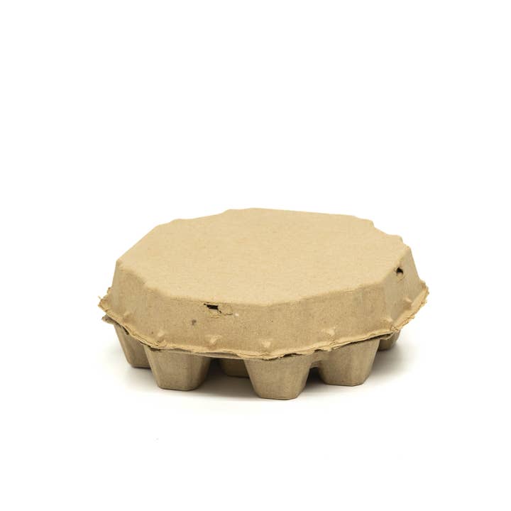 Daddy J's Ventures - Wholesale Decorative Tabletop Object - One Dozen Wooden Eggs In Round Carton2