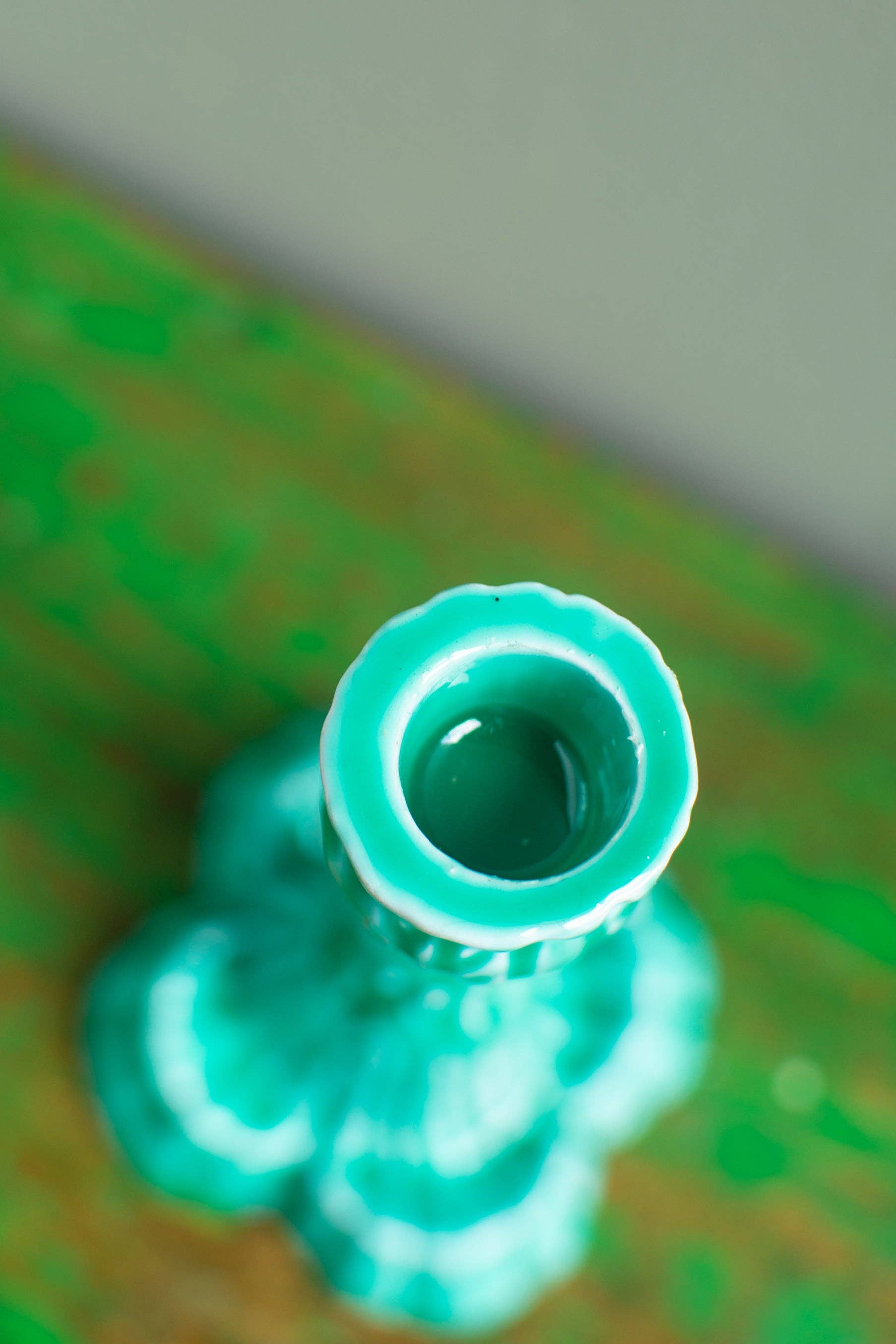 Ian Snow Ltd – wholesale Ljushållare – Formade metallljusstakar med keramisk yta6