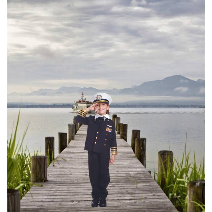 Dress Up America - Wholesale Costume - Kids - Navy Admiral Costume1