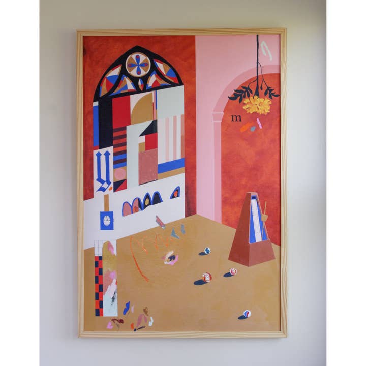 Art Print - Abstract Still Life Memento Mori for wholesale by Christine Cover