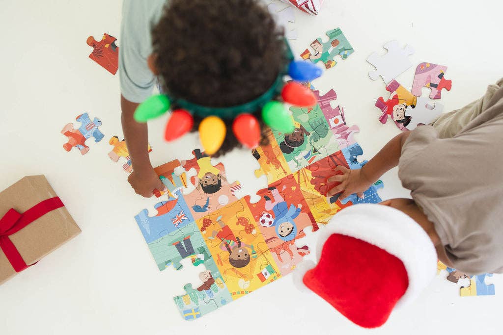 Kids For Culture – Großhandel Puzzle – Kinder – Kinder der Welt: Jumbo-Puzzle - 48 Teile3