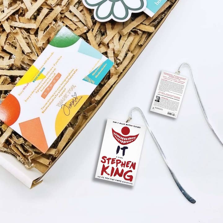 bookonahookco - Venta al por mayor Marcapáginas - IT | Stephen King | Libro miniatura