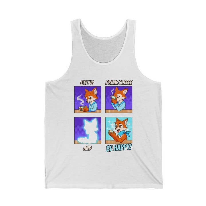 Be Happy - Canottiera per la vendita all'ingrosso da parte di Artworktee