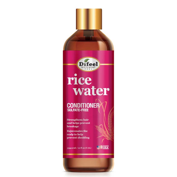 KT Supply - Wholesale Hair Conditioner - Difeel Rice Water Hair Conditioner,12 oz