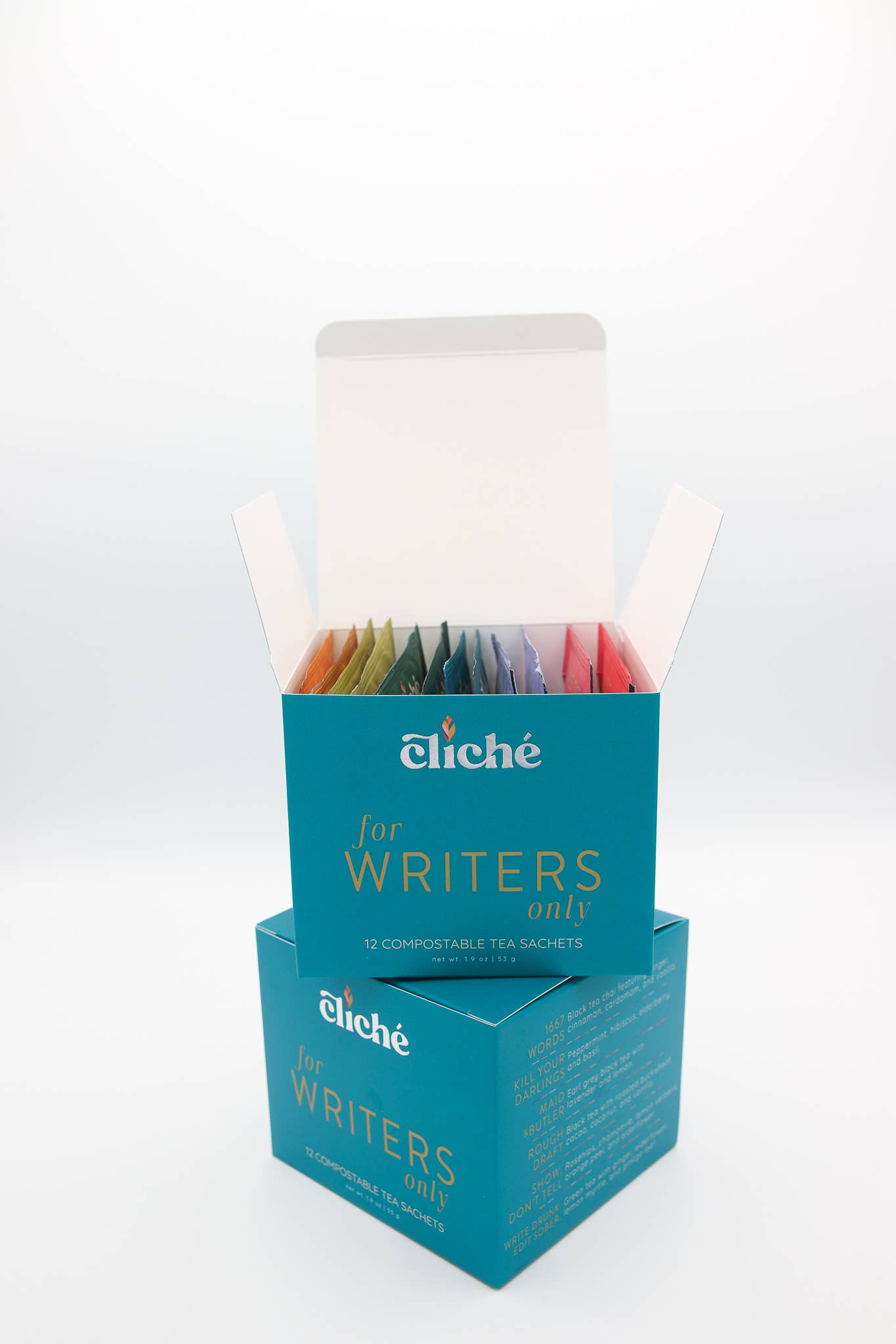 Cliché Teas - Wholesale Tea Bags - For Writers Only1