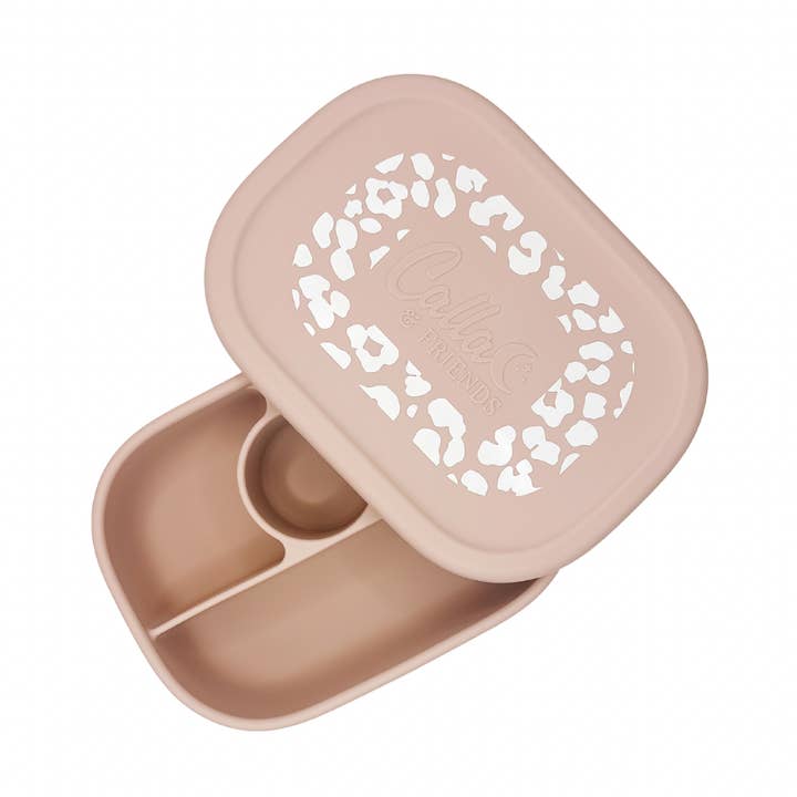 Hayden Bento Box - Leopard for wholesale by Calla & Friends