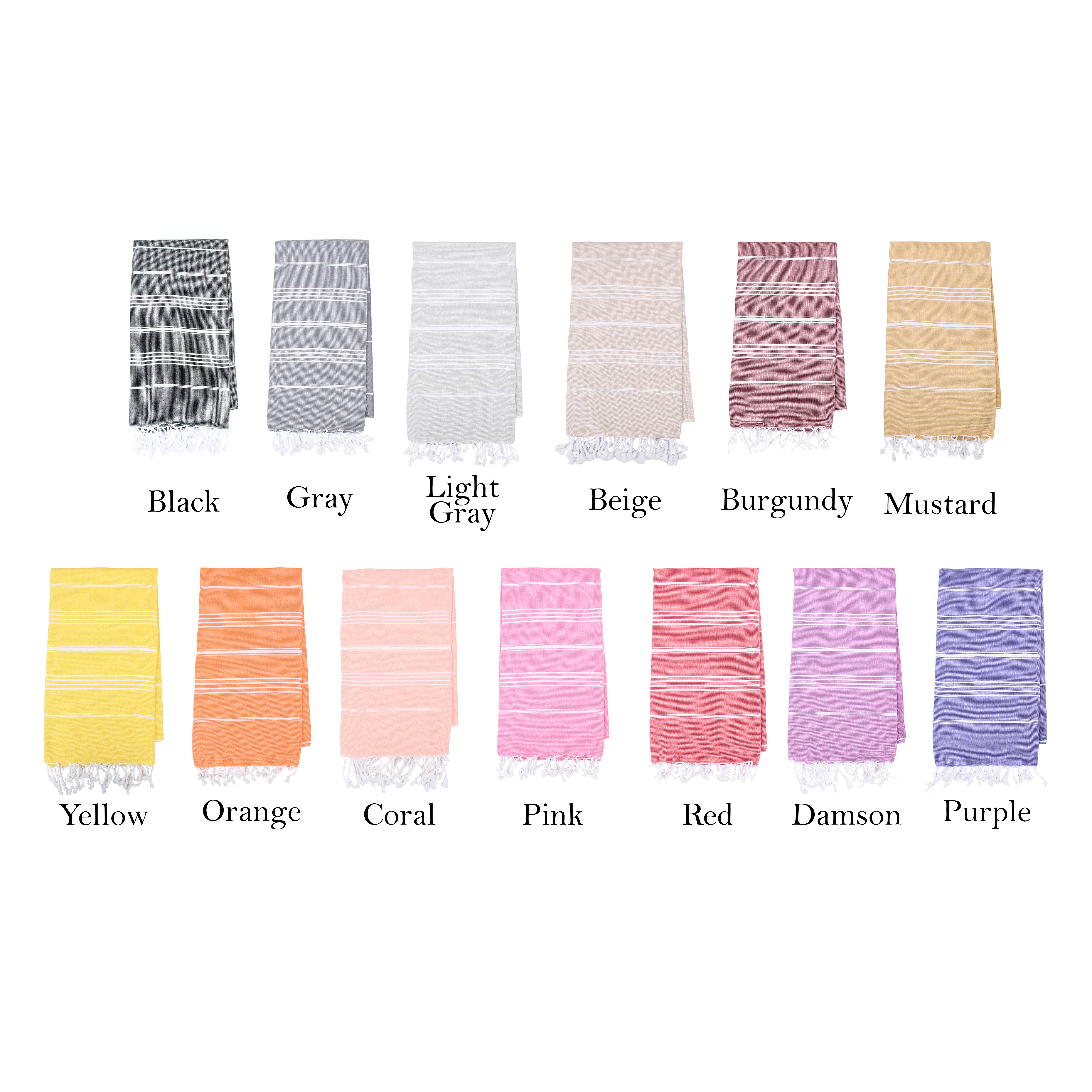 The Loom Wholesale – Toalha de praia por atacado – Toalha de Algodão Turca Artesanal Personalizada para Praia30