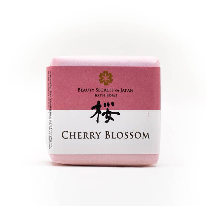 Beauty secrets of Japan - Wholesale Bath Bomb/Fizz - Sakura Bath Bomb