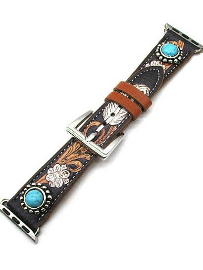 WESTERN DESIGN PRINT APPLE WATCH BAND for wholesale by Snowing West