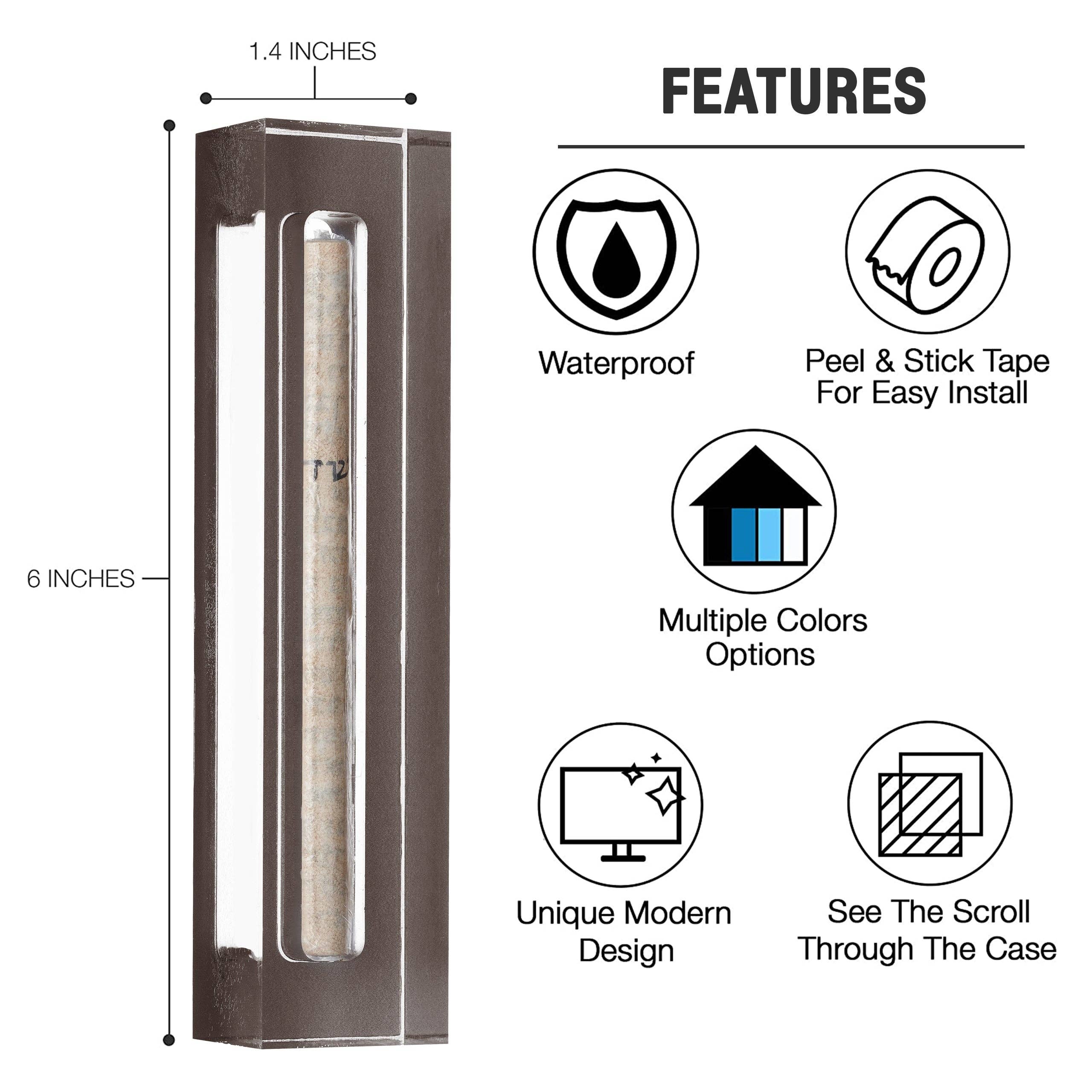 A&S Mezuzot - Wholesale Decorative Tabletop Object - Acrylic-Lucite Design42