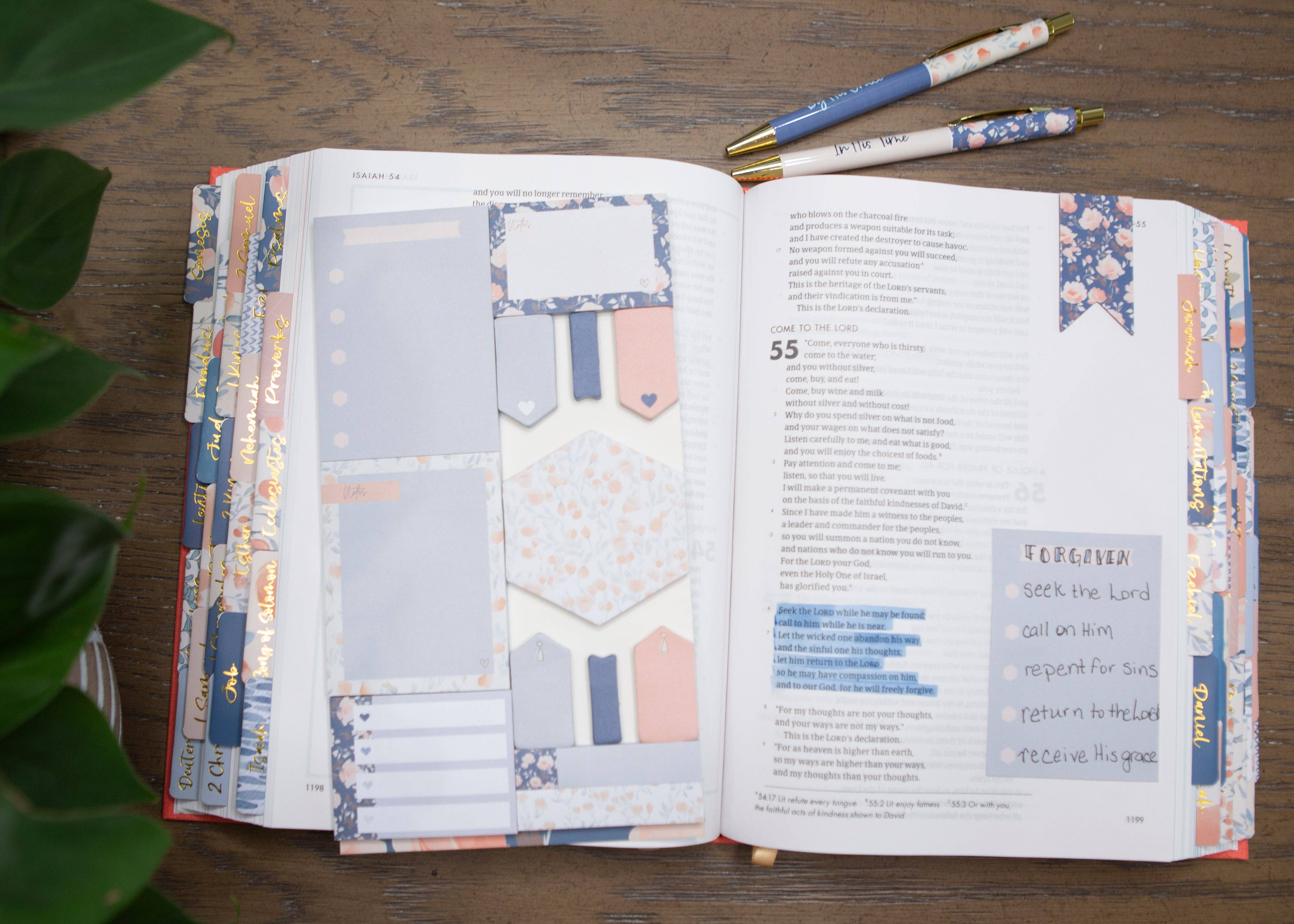 Chosen & Cherished - Wholesale Sticky Notes - Selah Sticky Notes for Bible Study2