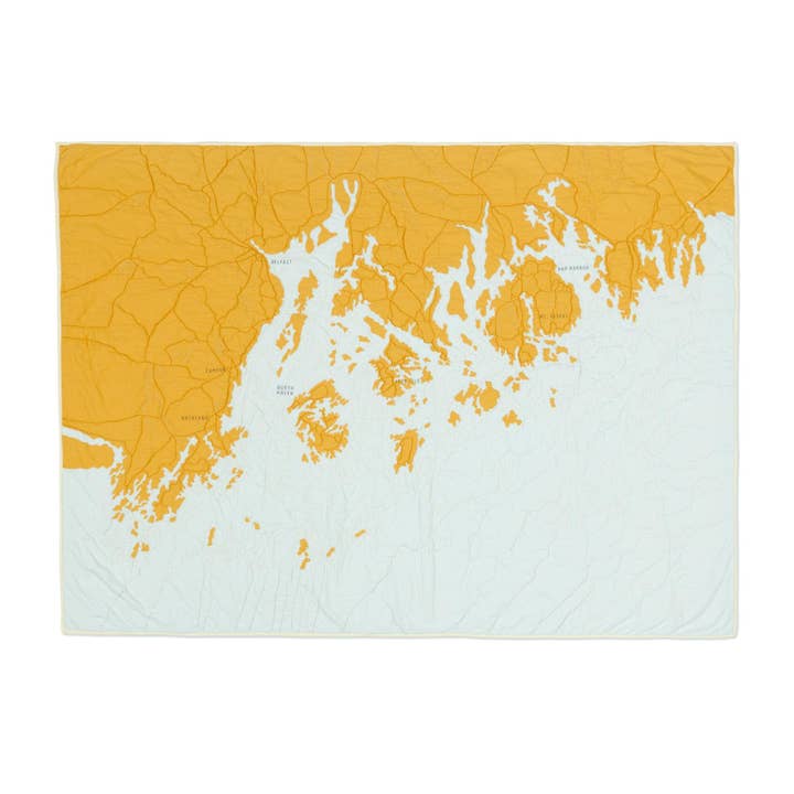 Courtepointe de la baie de Penobscot pour la vente par Haptic Lab