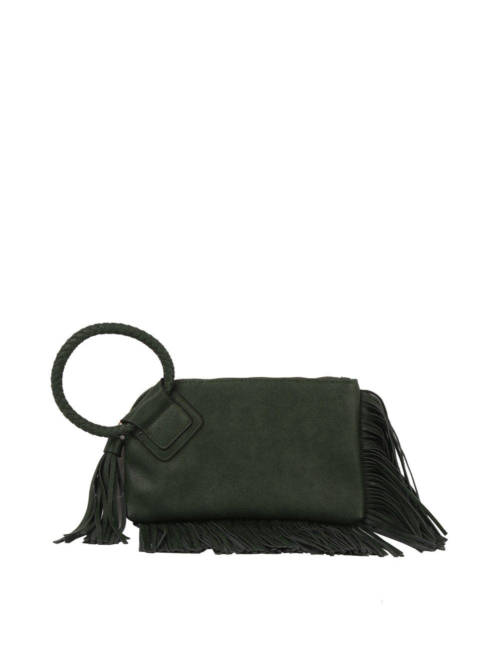 MiMi Wholesale - Wholesale Clutch Bag - Women's - JY0378 Fringe Soft Vegan Leather Wristlet/Clutch27