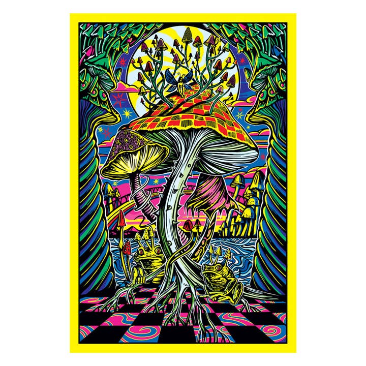 Benjamin International - Wholesale Tapestry/Textile - Magic Mushroom Tapestry