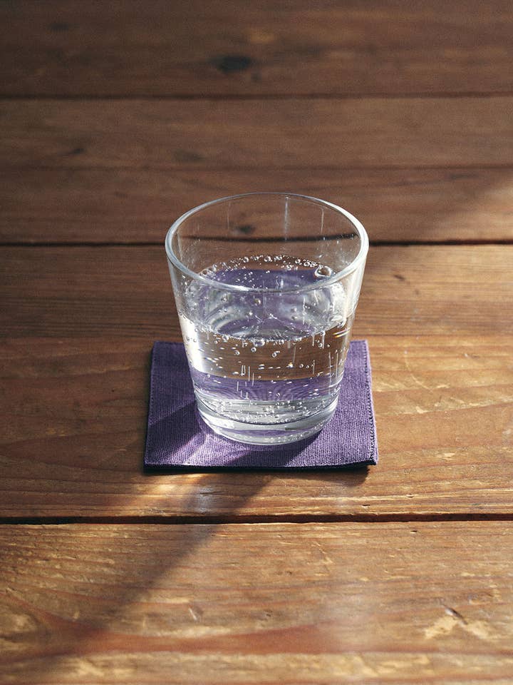 Linen Coaster Parume for wholesale by Fog Linen Work