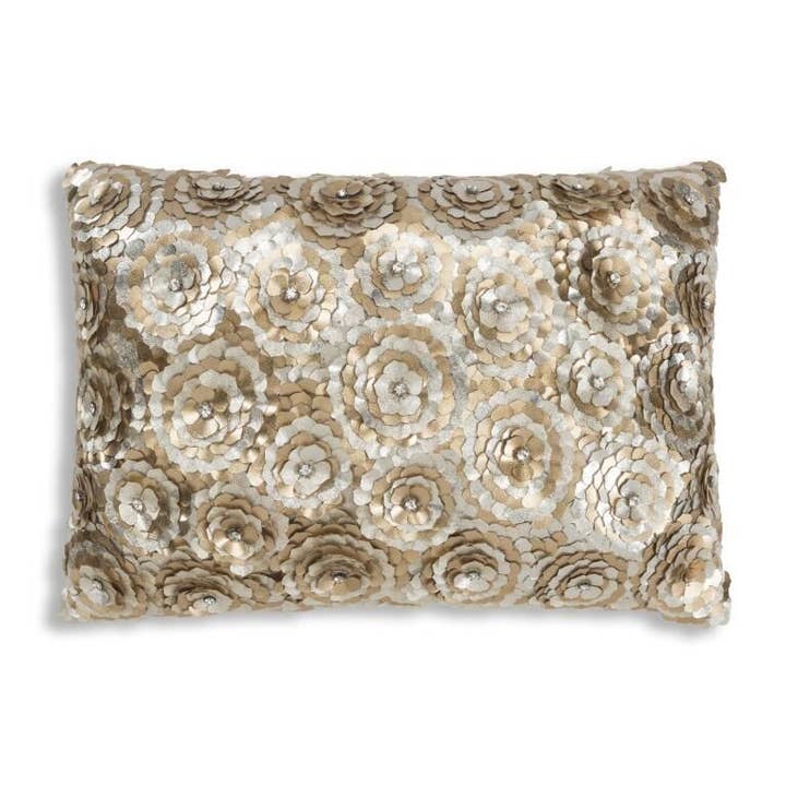 Sivo Gold Linen Pillow for wholesale by Cloud 9 Design