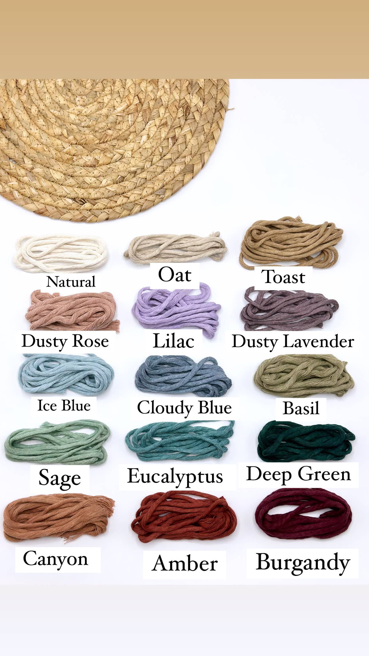 Lilly Bird Crochet - Wholesale Basket - Mini Oil basket / Trinket ( SOLID COLOR)6