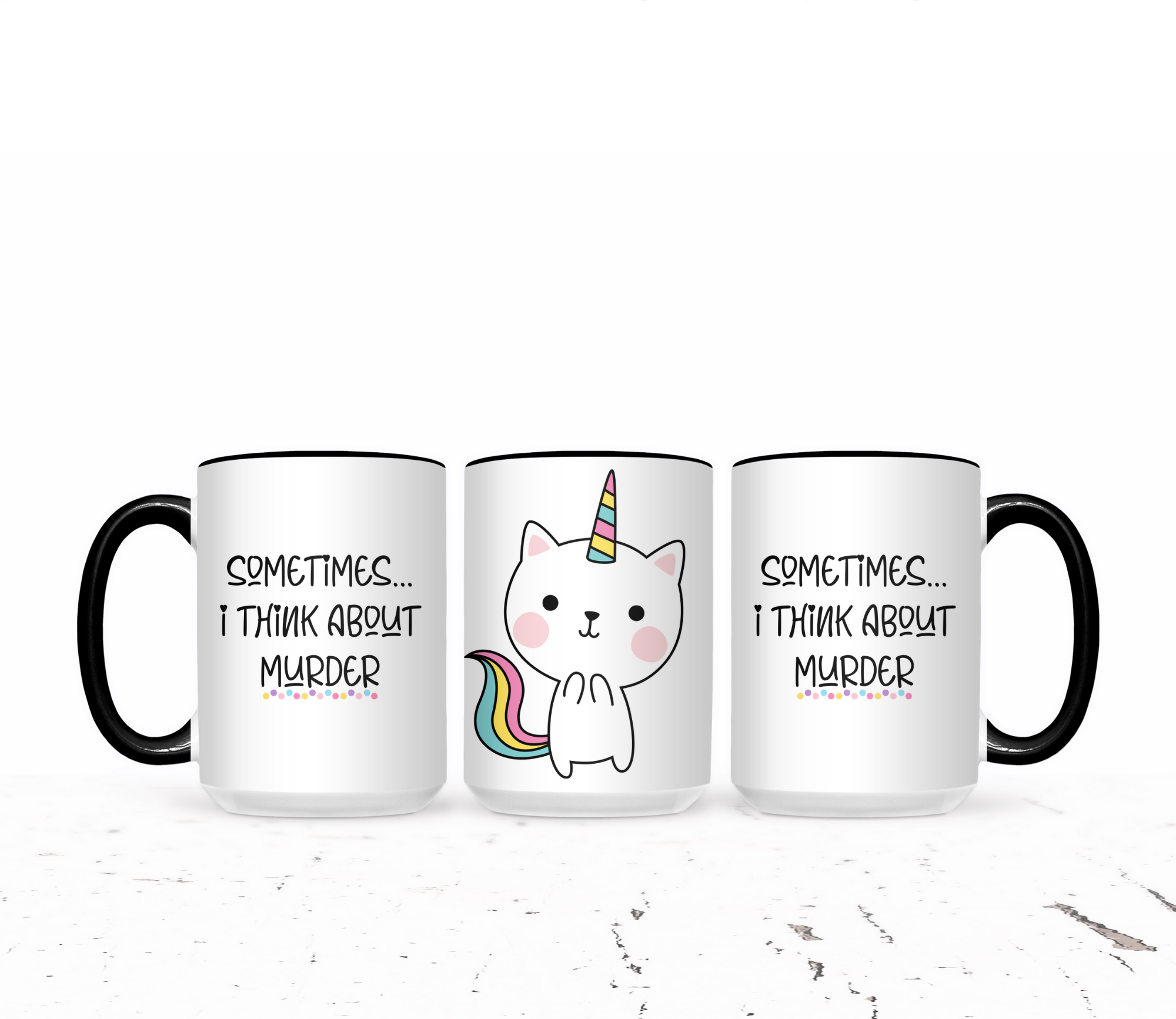 The Pretty Things - Wholesale Coffee Mug - Sometimes I Think About Murder1