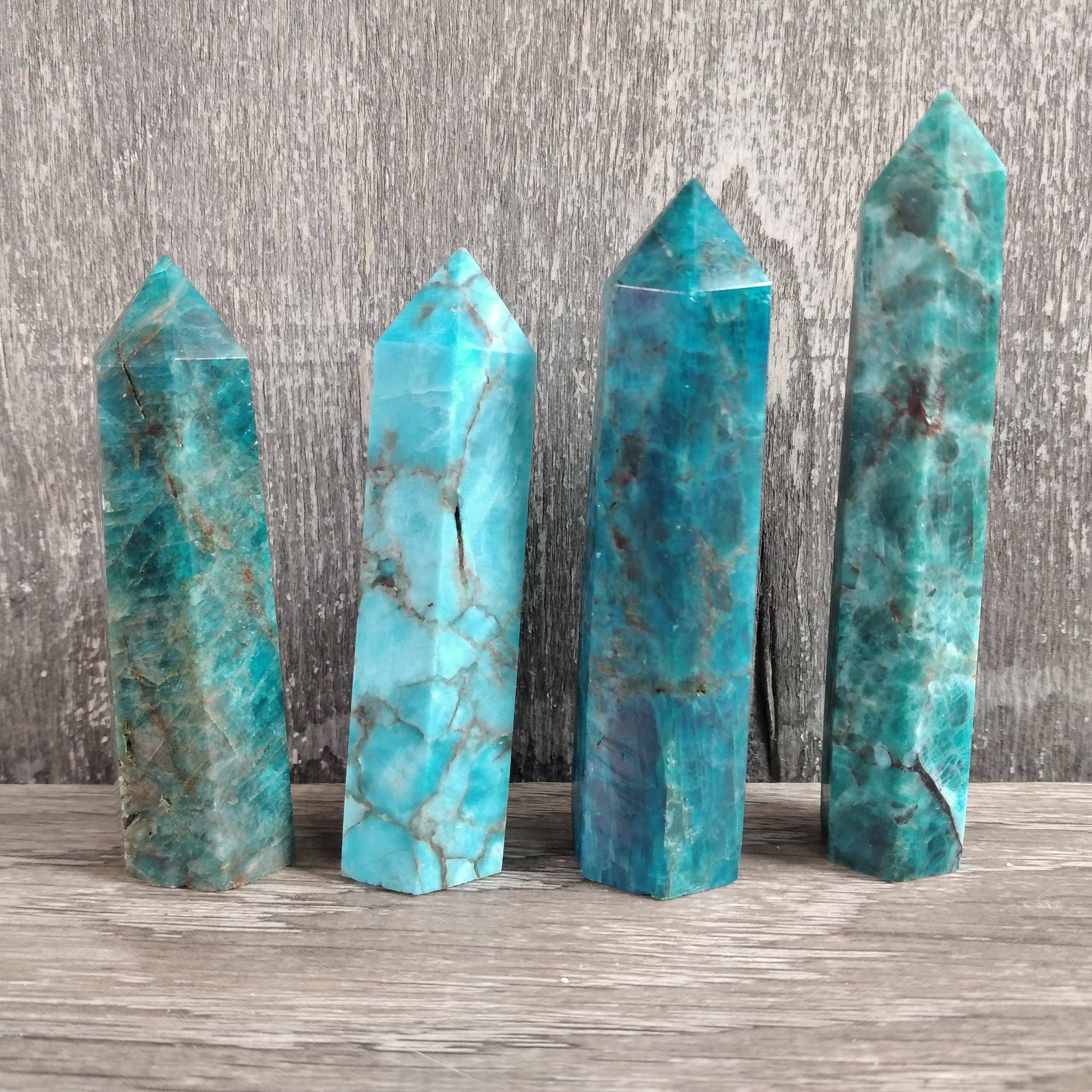 Keystone Crystals - Vendita all'ingrosso Pietra/cristallo spirituale - Obelisco di Pietra Preziosa 1-2 oz | Piccola Torre di Cristallo, Griglie e Decorazioni21