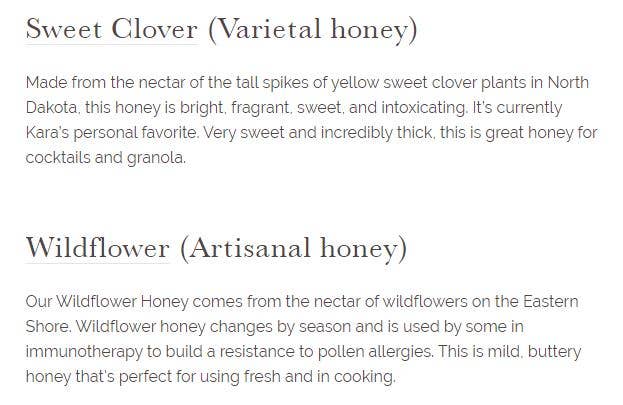 Bee Inspired - Wholesale Honey - Honey Tasting Tower | 5 Jars of 3oz Raw Honey Varietals Gift7