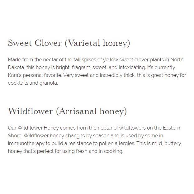 Bee Inspired - Wholesale Honey - Honey Tasting Tower | 5 Jars of 3oz Raw Honey Varietals Gift7