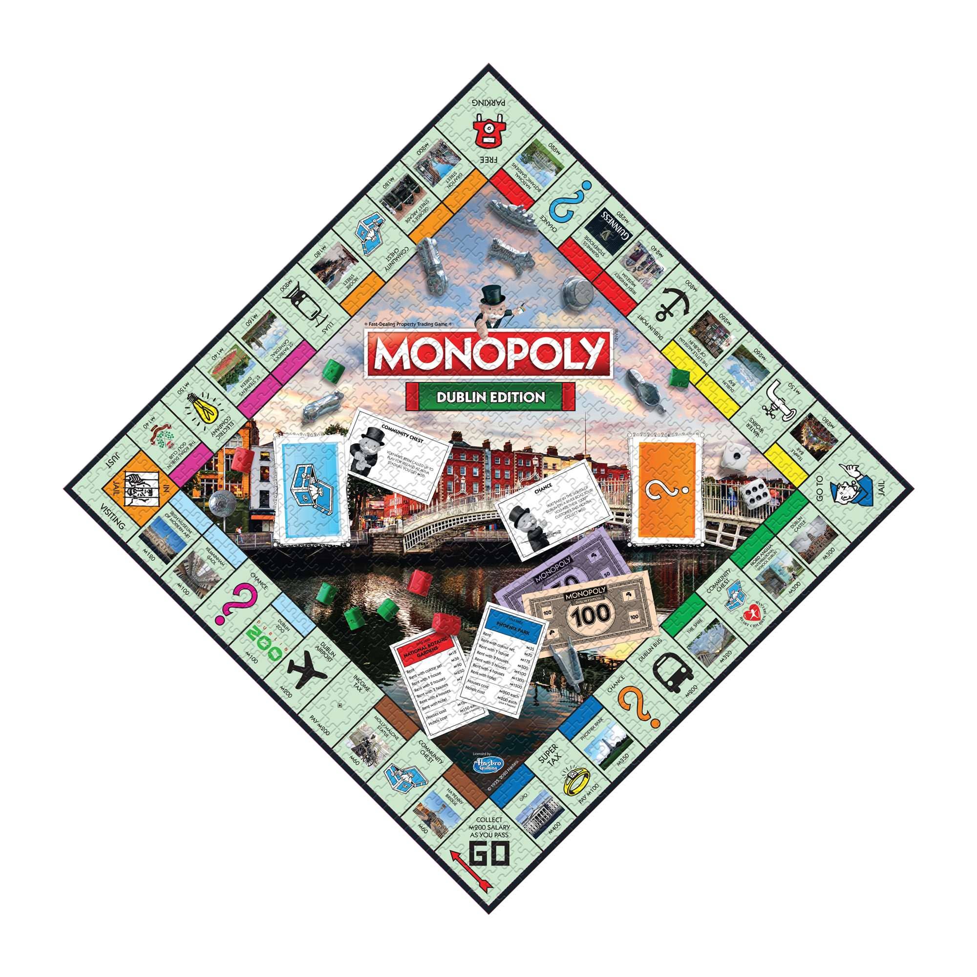 Go on make me - Vendita all'ingrosso Puzzle - Adulti - DUBLIN MONOPOLY PUZZLE1