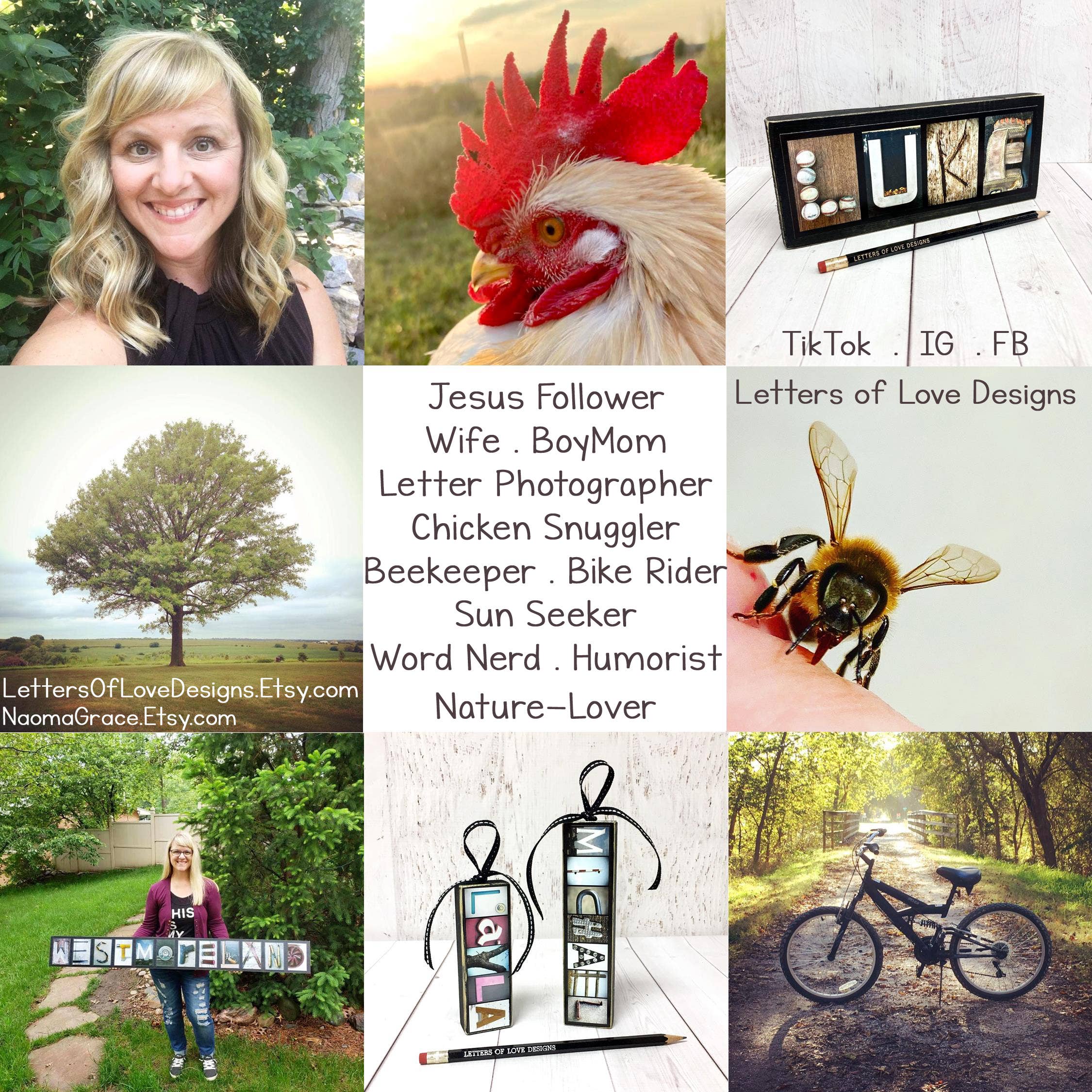 Letters Of Love Designs - Wholesale Sign - Mothers Day Gifts for Her, Gifts for Mom Gift Set, Family9