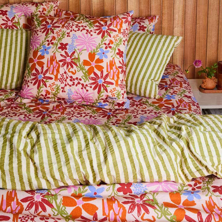 Mosey Me - Wholesale Bedding pillowcase/sham - Winter Garden Euro Pillowcase Set4