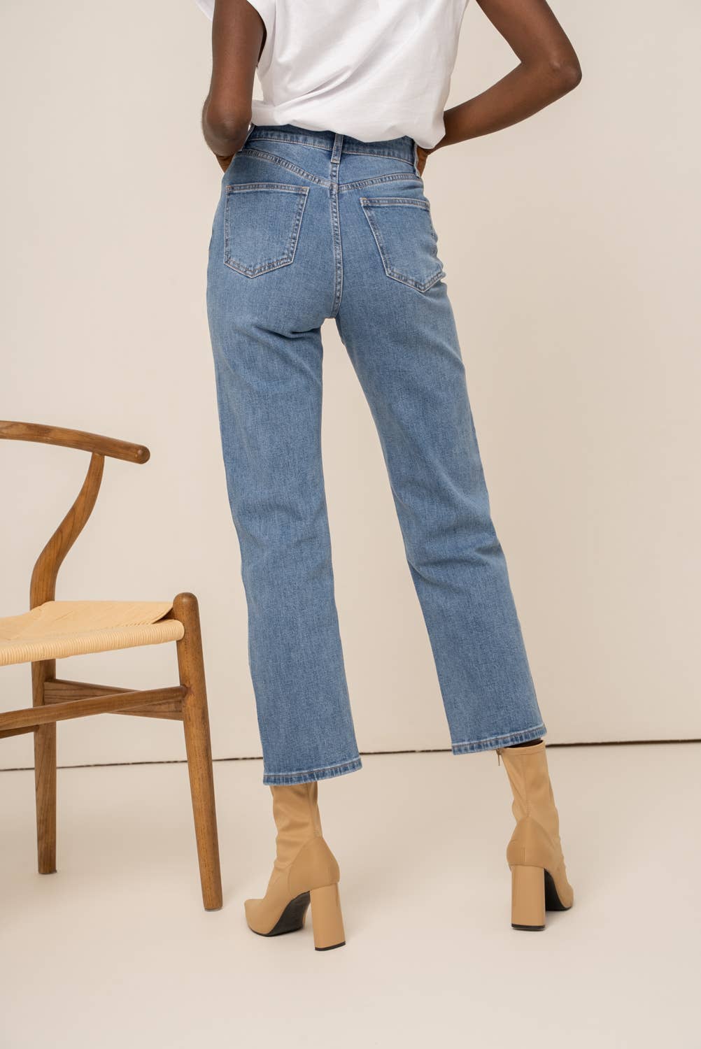 Oraije Paris – Großhandel Jeans – Damen – Solange gerade geschnittene Jeans32