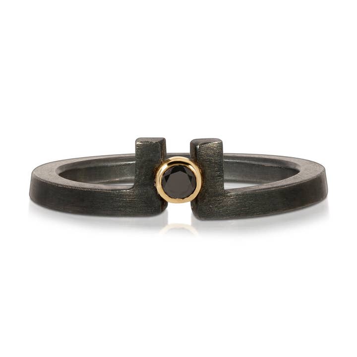 Twin Diamond Ring for wholesale by Flavia Bennett Designs