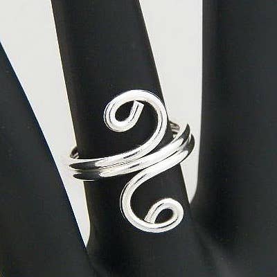 Costello International - Venta al por mayor Anillo de banda/apilable - Anillos de plata Art Deco17