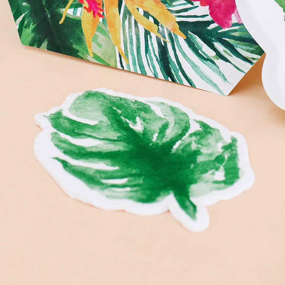 Weddingstar Inc. - Wholesale Disposable Napkin - Cute Special Occasion Paper Party Napkins - Monstera Leaf1
