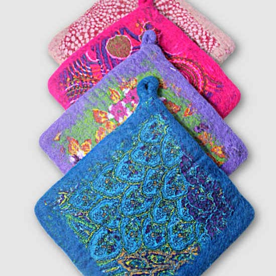Ganesh Himal Trading - Wholesale Oven Mitt/Pot Holder - Felt Potholder, Cotton Infused