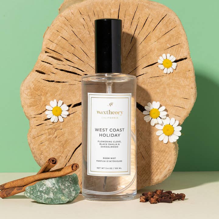 West Coast Holiday Room Mist for wholesale by Waxtheory