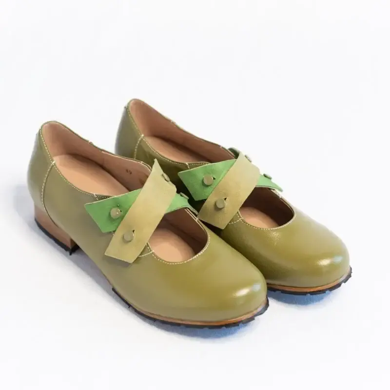 Libertad Avenue - Vente Ballerines – femme - Ballerines sport rétro pour femmes Sakura1