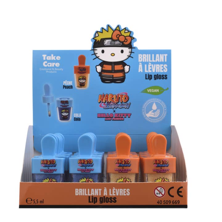 Naruto x Hello Kitty - Lip Gloss for wholesale by Takecare