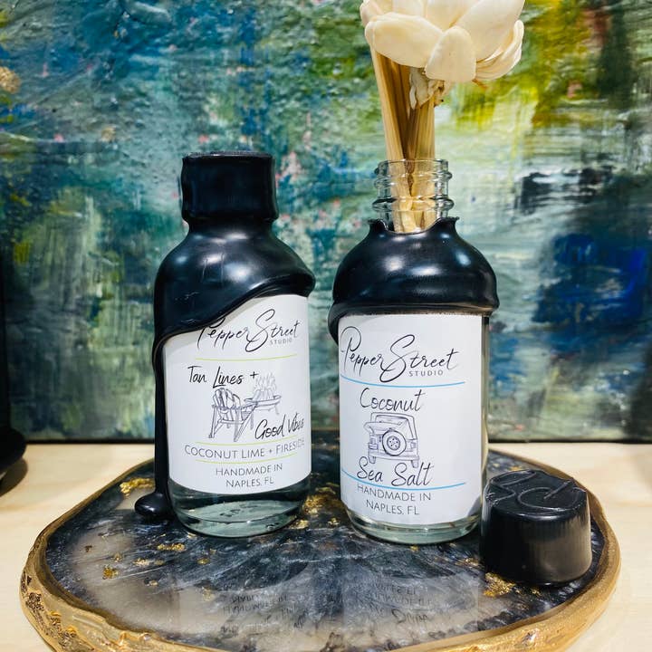 Pepper Street Studio - Wholesale Reed Diffuser - Wood Flower Diffuser Reed4