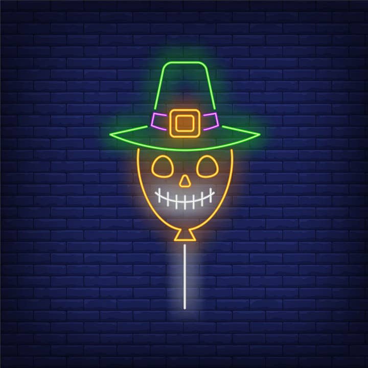 Scarecrow Neon Sign for wholesale by Aoos Custom