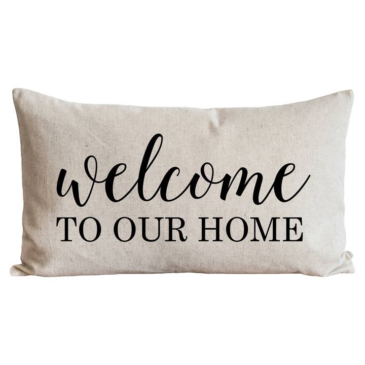 Funda de almohada de bienvenida para venta al por mayor de Porter Lane Home