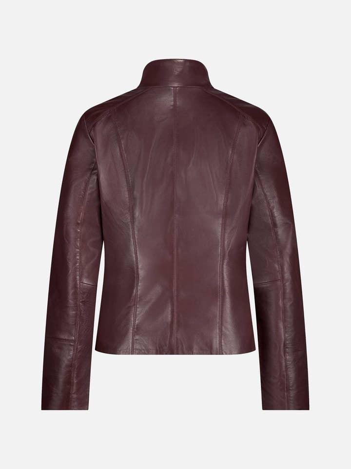 Amsterdam Heritage Leather Belts, Bags, Jackets & Apparel - Wholesale Leather Jacket - Women's - Chicago | Black and Creme Women's Leather Urban Jacket19