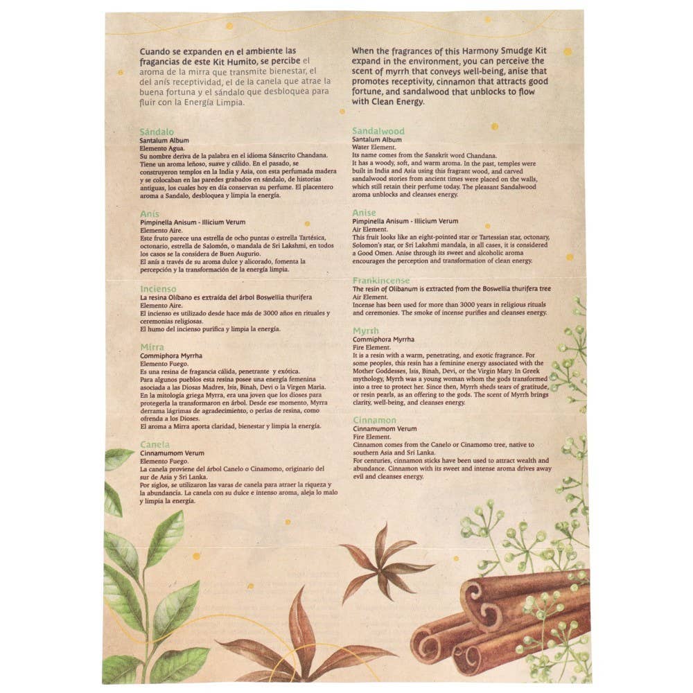 Vives de la Cortada S.L - Vente Encens - Kit d'énergie propre sacrée Humito - Encens Sagrada Madre3
