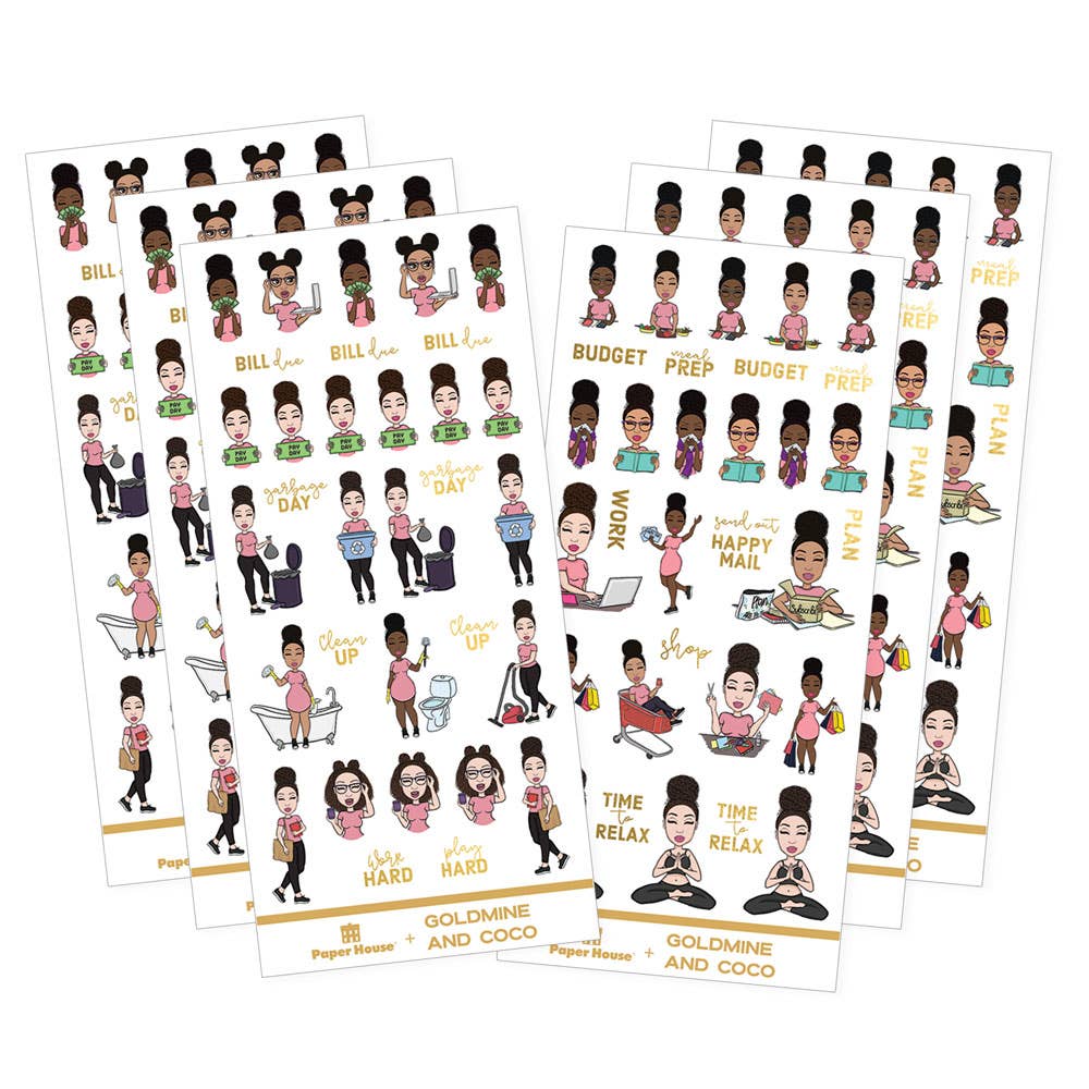 Paper House Productions - Wholesale Sticker - Peyton Functional Sticker1