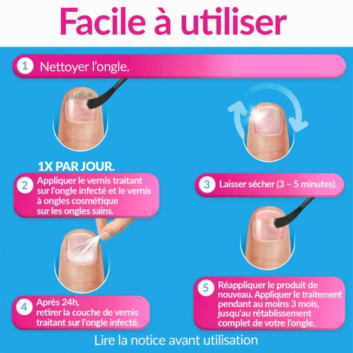 My Podologie - Wholesale Nail Polish - Strong nail fungus treatment nude color 30ml - Excilor2