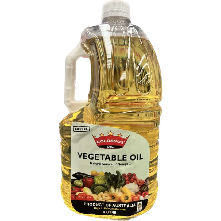 Colossus Oil - Wholesale Cooking oil - Colossus Vegetable 4lt