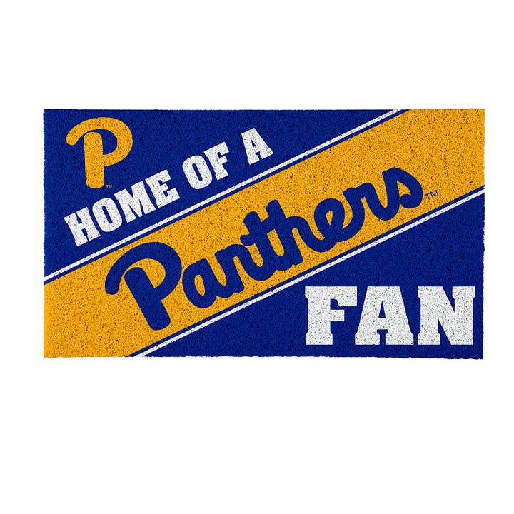University of Pittsburgh, PVC Mat COLOR, Home of a Fan for wholesale by Evergreen Enterprises