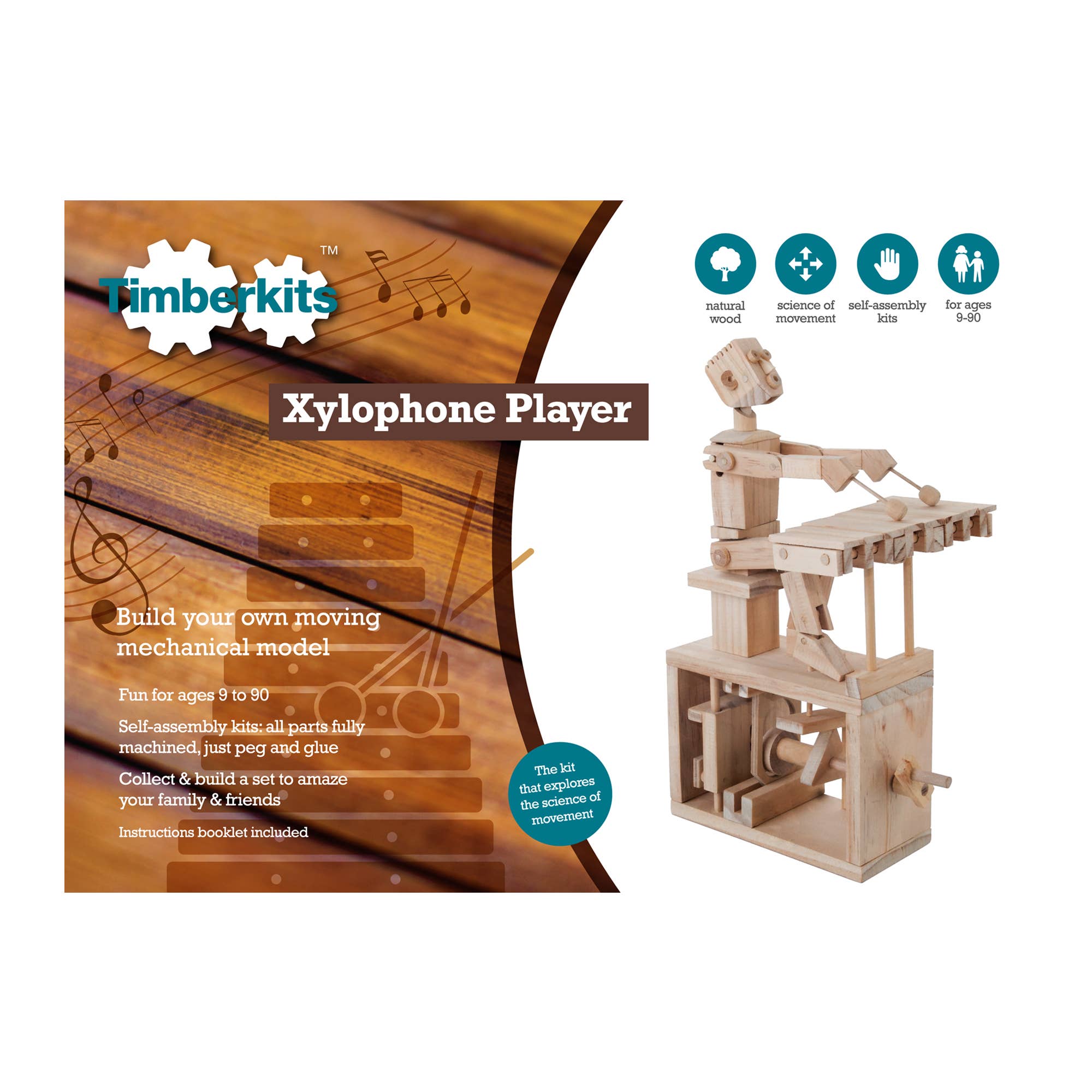 Timberkits – wholesale DIY craft kit – Xylophone Player1