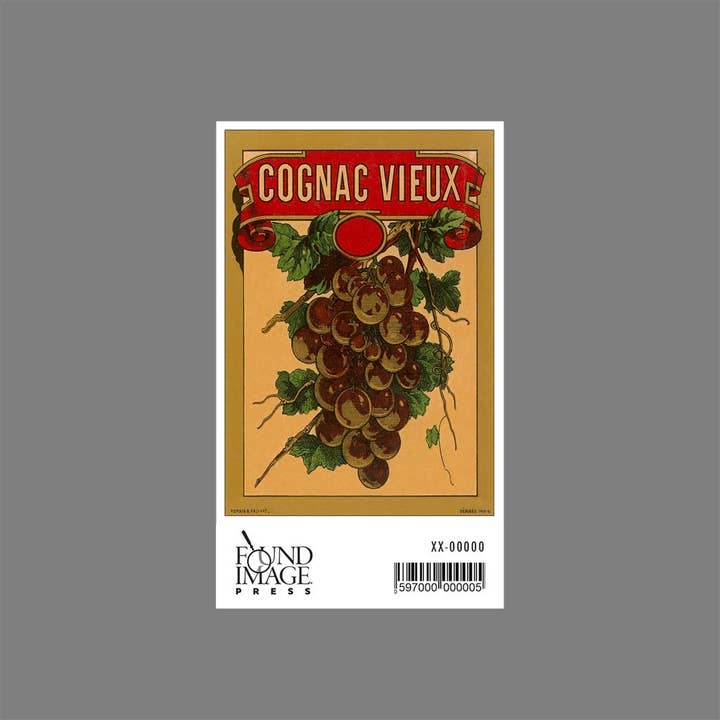 Found Image Press - Wholesale Sticker - Sticker BV-257 Cognac Vieux1