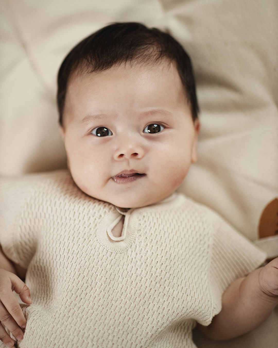 Saga Copenhagen - Wholesale New Mom Gift Box/Set - Wear & Wow Box - IvoryEmbroidered Premature Box - Clover an Ivory - Organic Cotton6