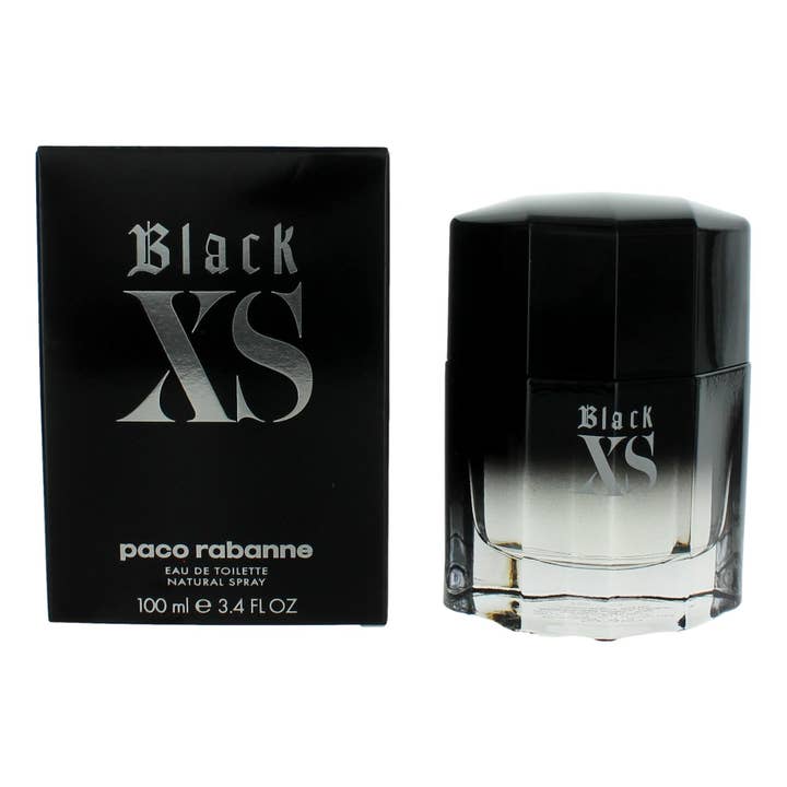 Black XS par Paco Rabanne, Vaporisateur EDT 100 ml pour Homme pour la vente par Myco Essentials, LLC